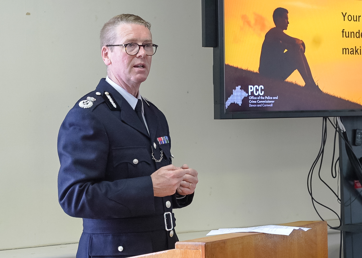 Commissioner's Showcase at Middlemoor HQ Commissioner's Showcase at Middlemoor HQ