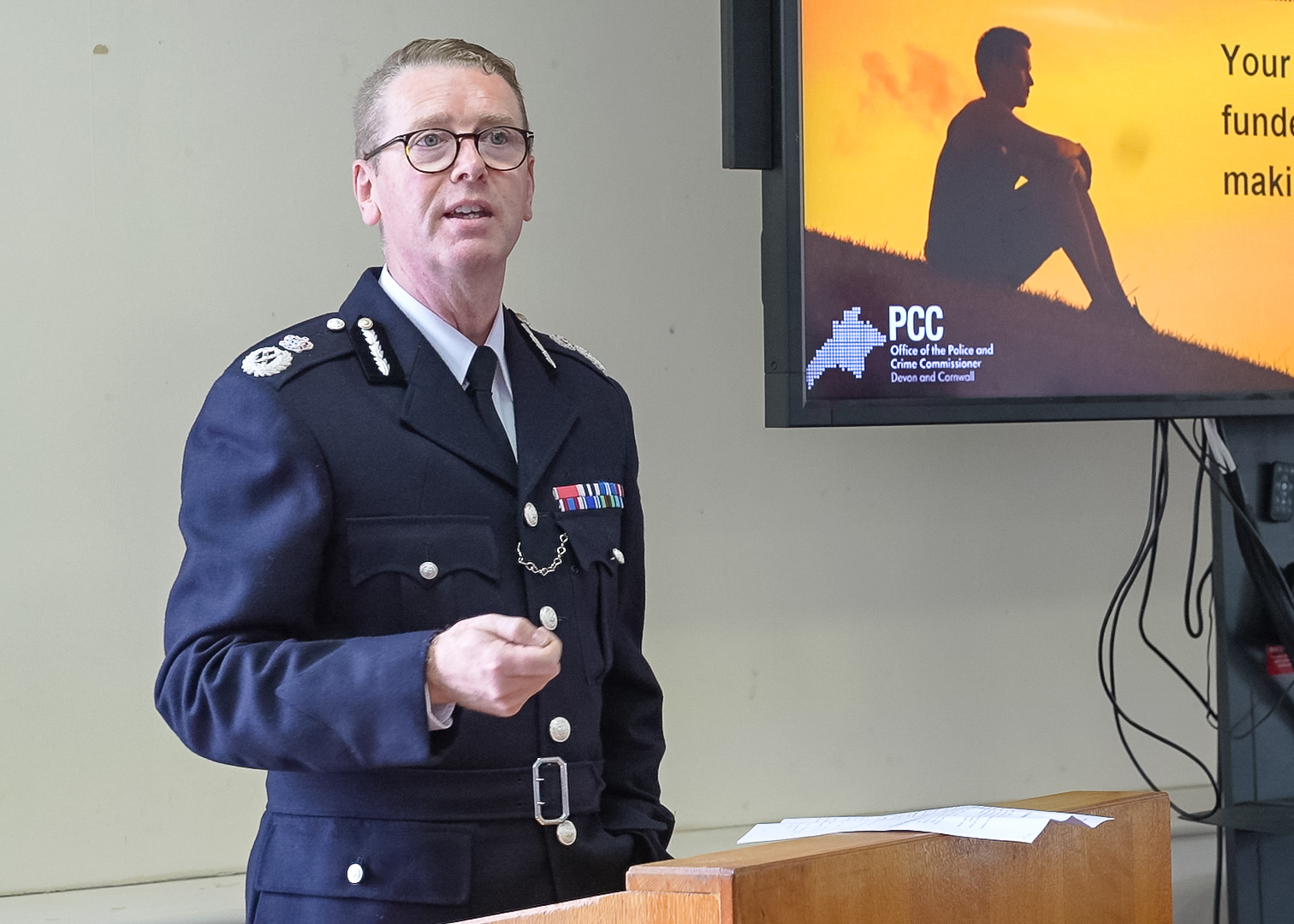 Commissioner's Showcase at Middlemoor HQ Commissioner's Showcase at Middlemoor HQ