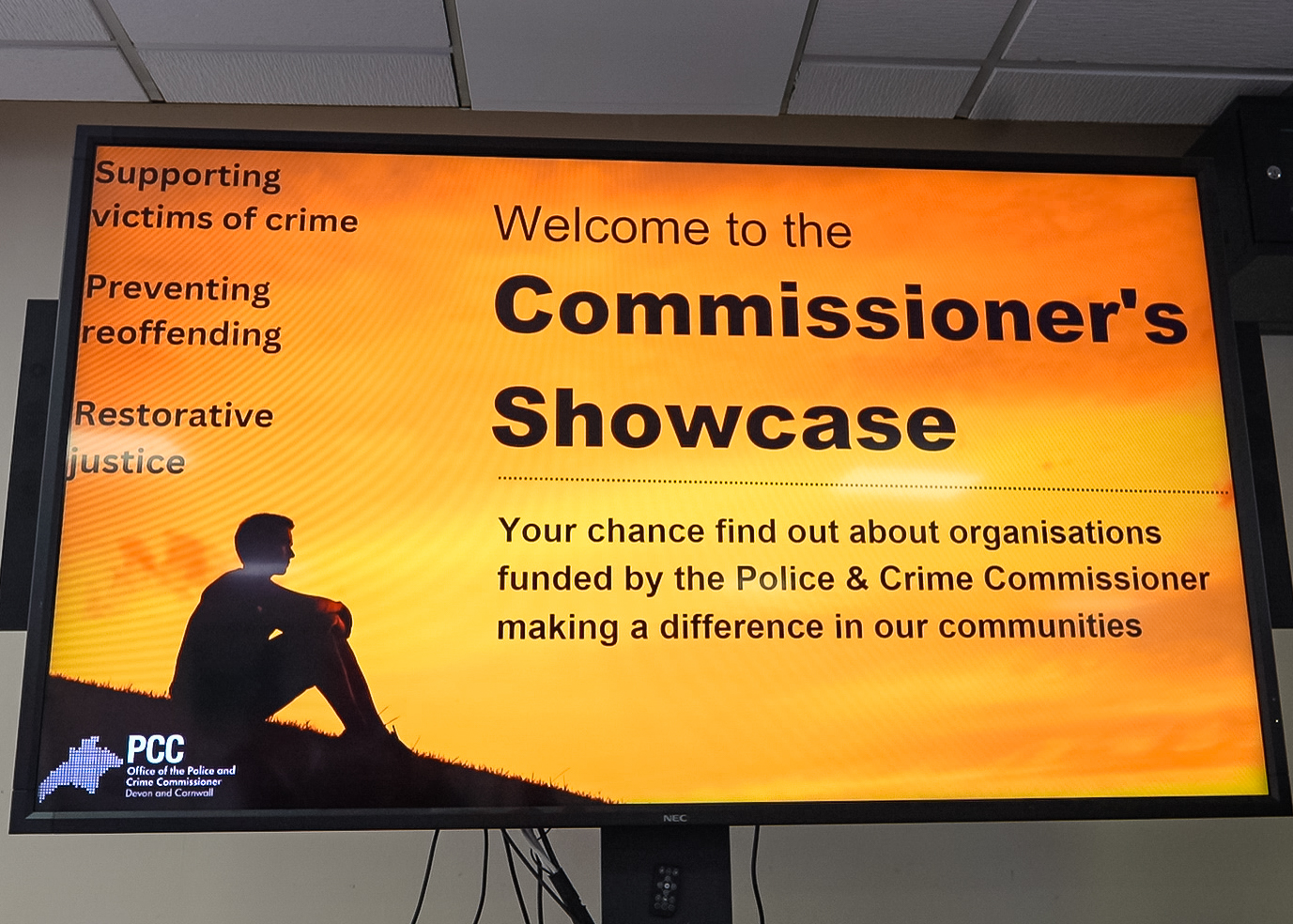 Commissioner's Showcase at Middlemoor HQ Commissioner's Showcase at Middlemoor HQ