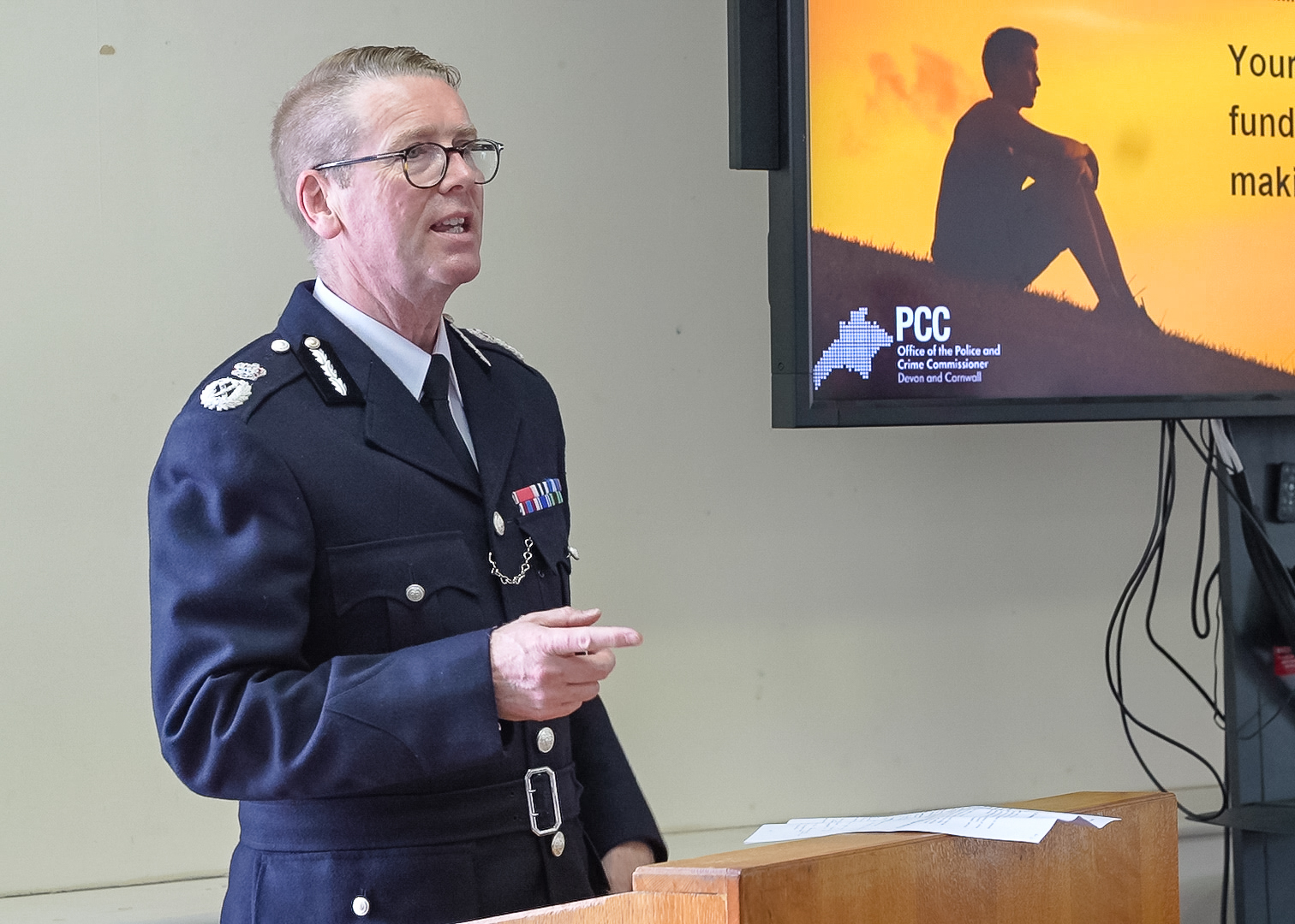 Commissioner's Showcase at Middlemoor HQ Commissioner's Showcase at Middlemoor HQ